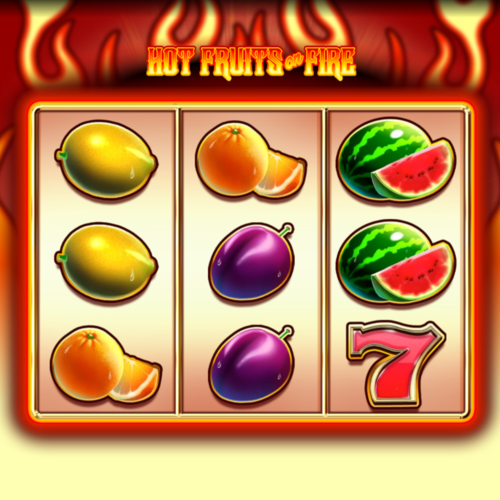 Hot Fruits on Fire